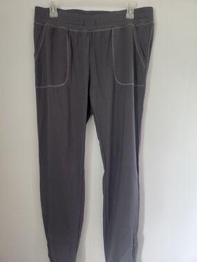 Zyia Gray Active Jogger Pants Size L